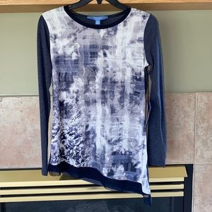 Simply Vera Vera Wang Modernist in Nature Collection Top